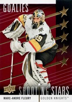 2019-20 Upper Deck - Shooting Stars Goalies Red #SSG-1 Marc-Andre Fleury Front