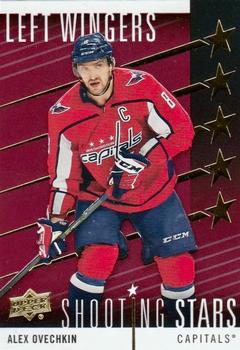 2019-20 Upper Deck - Shooting Stars Left Wingers Red #SSL-1 Alex Ovechkin Front