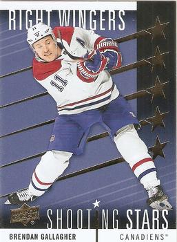2019-20 Upper Deck - Shooting Stars Right Wingers #SSR-8 Brendan Gallagher Front