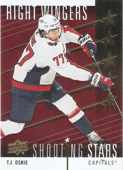 2019-20 Upper Deck - Shooting Stars Right Wingers Red #SSR-7 T.J. Oshie Front