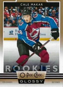2019-20 Upper Deck - 2019-20 O-Pee-Chee Glossy Rookies Gold #R-1 Cale Makar Front