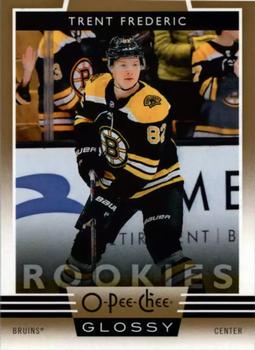 2019-20 Upper Deck - 2019-20 O-Pee-Chee Glossy Rookies Gold #R-9 Trent Frederic Front