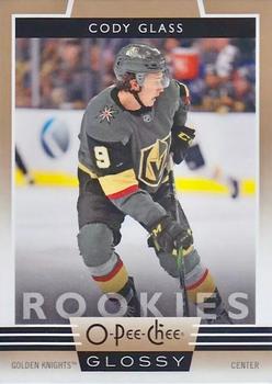 2019-20 Upper Deck - 2019-20 O-Pee-Chee Glossy Rookies Gold #R-15 Cody Glass Front