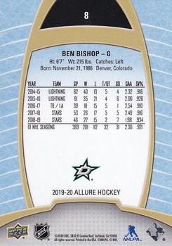 2019-20 Upper Deck Allure #8 Ben Bishop Back