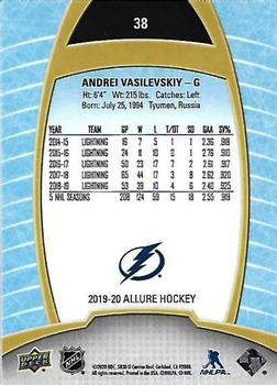 2019-20 Upper Deck Allure #38 Andrei Vasilevskiy Back