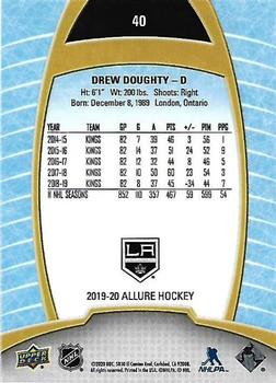 2019-20 Upper Deck Allure #40 Drew Doughty Back