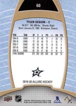2019-20 Upper Deck Allure #60 Tyler Seguin Back