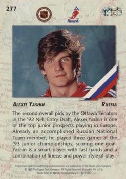 2019-20 Upper Deck - 30th Anniversary Buybacks #277 Alexei Yashin Back
