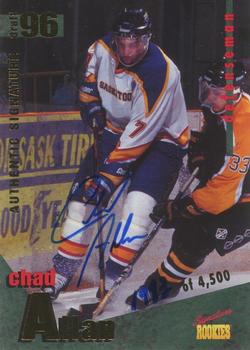 1995 Signature Rookies Draft 96 #1 Chad Allan Front