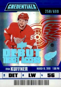 2019-20 Upper Deck Credentials #99 Ryan Kuffner Front