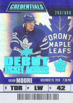 2019-20 Upper Deck Credentials #100 Trevor Moore Front