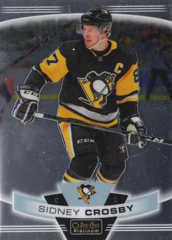 2019-20 O-Pee-Chee Platinum #1 Sidney Crosby Front