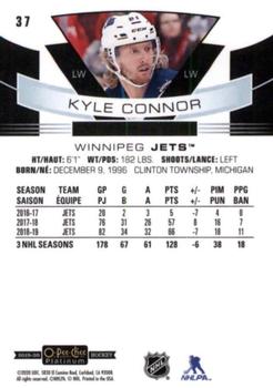 2019-20 O-Pee-Chee Platinum #37 Kyle Connor Back