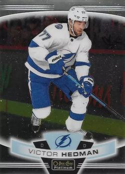 2019-20 O-Pee-Chee Platinum #93 Victor Hedman Front