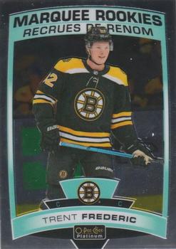 2019-20 O-Pee-Chee Platinum #191 Trent Frederic Front