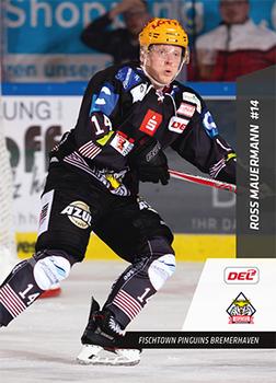 2019-20 Playercards (DEL) #DEL-066 Ross Mauermann Front