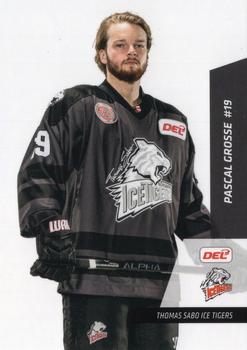 2019-20 Playercards (DEL) #DEL-264 Pascal Grosse Front