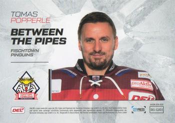 2019-20 Playercards (DEL) - Between The Pipes #GU03 Tomas Popperle Back