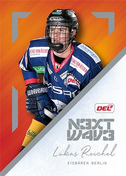 2019-20 Playercards (DEL) - Next Wave Parallel #NW01 Lukas Reichel Front