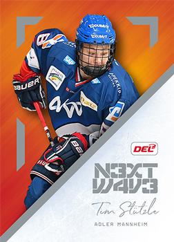 2019-20 Playercards (DEL) - Next Wave Parallel #NW02 Tim Stützle Front