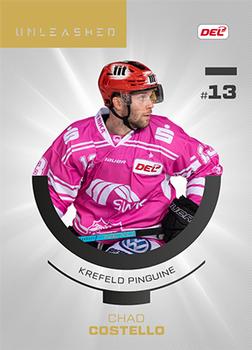 2019-20 Playercards (DEL) - Unleashed #UN08 Chad Costello Front