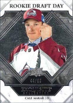 2019-20 Upper Deck Black Diamond - Exquisite Collection Rookie Draft Day #RDD-CM Cale Makar Front