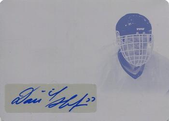 2019-20 Leaf In The Game Used - Autographs - Printing Plates Magenta #UA-DH1 Dominik Hasek Front