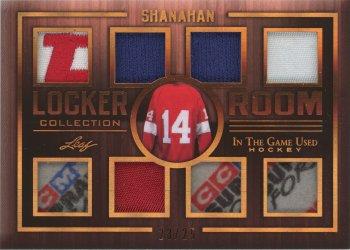 2019-20 Leaf In The Game Used - Locker Room Collection - Bronze Spectrum Foil #LRC-03 Brendan Shanahan Front