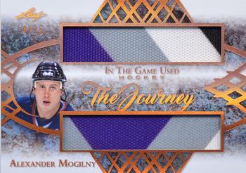 2019-20 Leaf In The Game Used - The Journey - Bronze Spectrum Foil #TJ-01 Alexander Mogilny Front