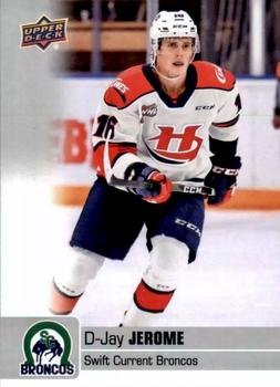 2019-20 Upper Deck CHL #27 D-Jay Jerome Front