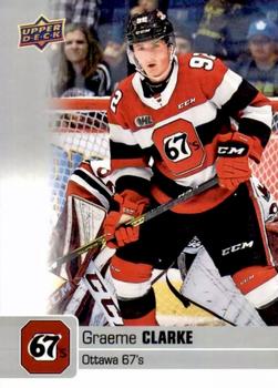 2019-20 Upper Deck CHL #31 Graeme Clarke Front