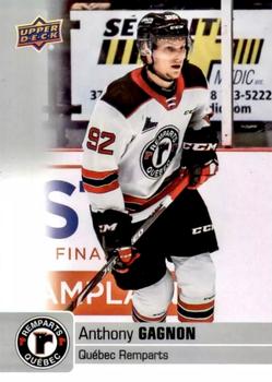2019-20 Upper Deck CHL #73 Anthony Gagnon Front