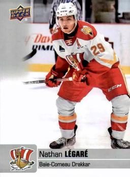 2019-20 Upper Deck CHL #90 Nathan Legare Front