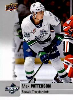 2019-20 Upper Deck CHL #151 Max Patterson Front