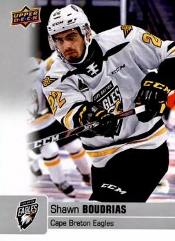 2019-20 Upper Deck CHL #153 Shawn Boudrias Front