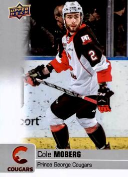 2019-20 Upper Deck CHL #241 Cole Moberg Front