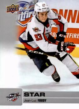 2019-20 Upper Deck CHL #305 Jean-Luc Foudy Front