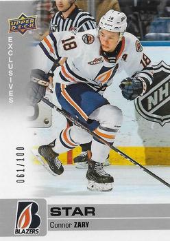 2019-20 Upper Deck CHL - Exclusives #303 Connor Zary Front