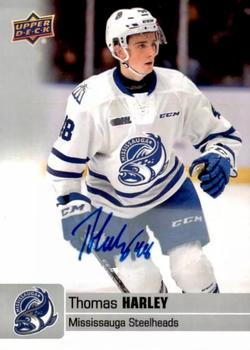 2019-20 Upper Deck CHL - Autographs #5 Thomas Harley Front