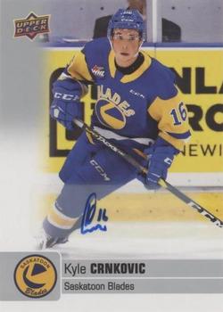 2019-20 Upper Deck CHL - Autographs #28 Kyle Crnkovic Front