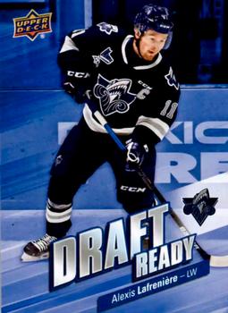 2019-20 Upper Deck CHL - Draft Ready #DR-1 Alexis Lafreniere Front