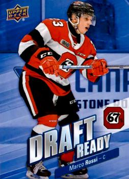2019-20 Upper Deck CHL - Draft Ready #DR-7 Marco Rossi Front