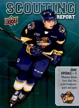 2019-20 Upper Deck CHL - Scouting Report #SR-2 Jamie Drysdale Front
