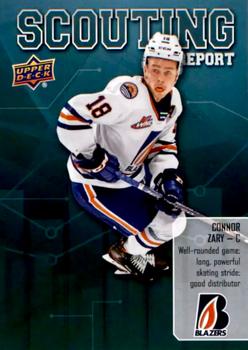 2019-20 Upper Deck CHL - Scouting Report #SR-6 Connor Zary Front