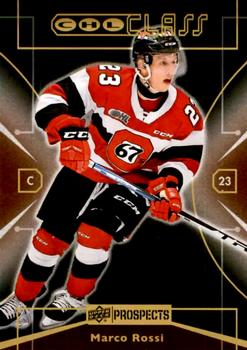 2019-20 Upper Deck CHL - 1999-00 UD CHL Class Retro #C-9 Marco Rossi Front