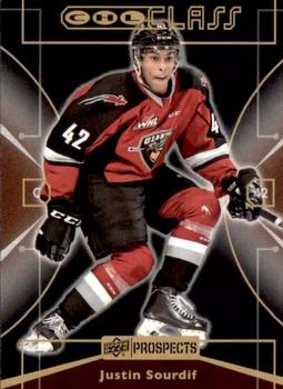 2019-20 Upper Deck CHL - 1999-00 UD CHL Class Retro #C-20 Justin Sourdif Front