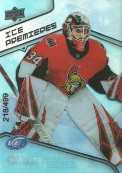 2019-20 Upper Deck Ice #109 Joey Daccord Front