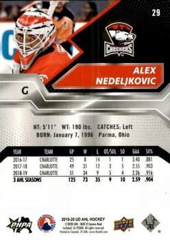 2019-20 Upper Deck AHL #29 Alex Nedeljkovic Back