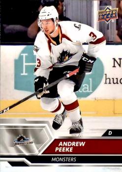 2019-20 Upper Deck AHL #42 Andrew Peeke Front