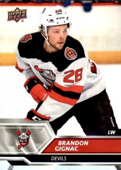 2019-20 Upper Deck AHL #50 Brandon Gignac Front